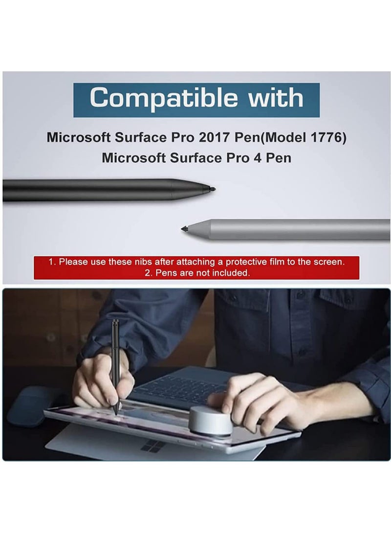 3pcs Pen Tips Stylus Pen Nib HB 2H H Refill Replacement Compatible with Microsoft Surface Pro 7/6/5/4/Book/Studio/Go Touch Pen Tip - Image 4